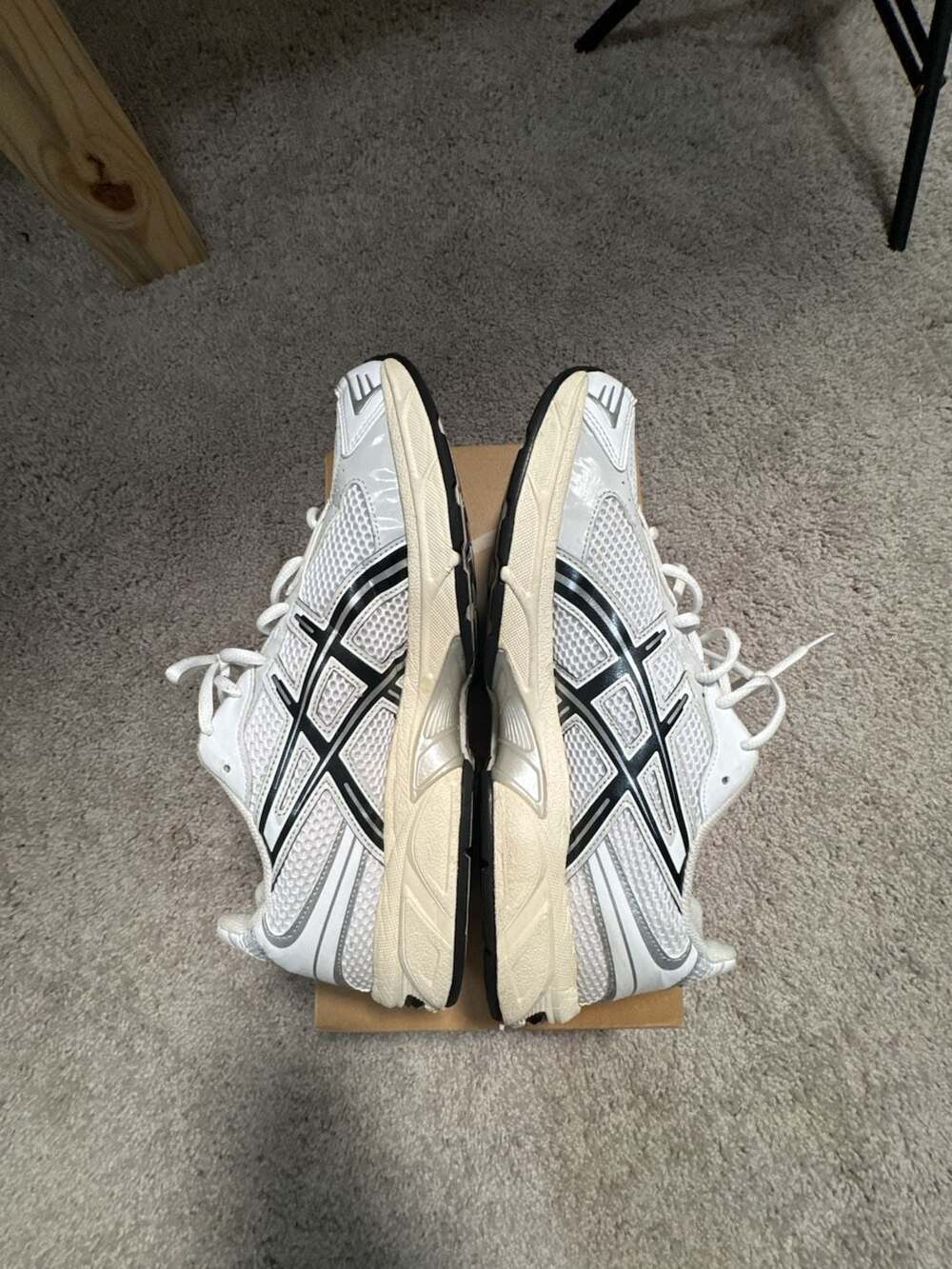 Asics Gel 1130 White Cloud Grey Size 13 Men